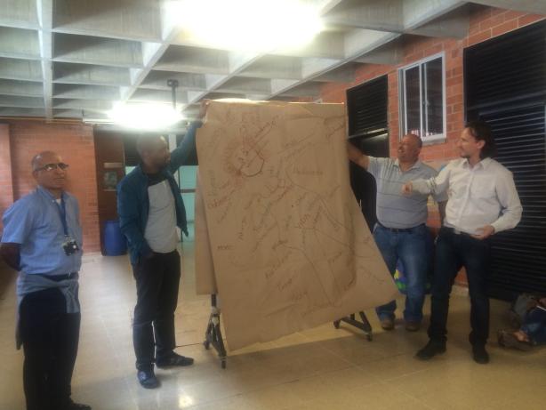 Detall d'una de les accions del projecte 