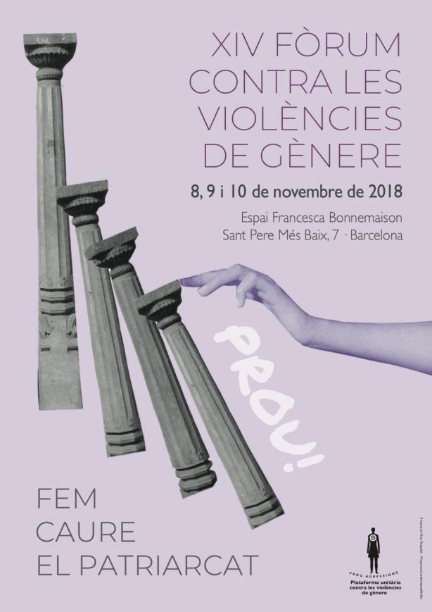 Portada programa XIV Fòrum contra les violències de gènere 