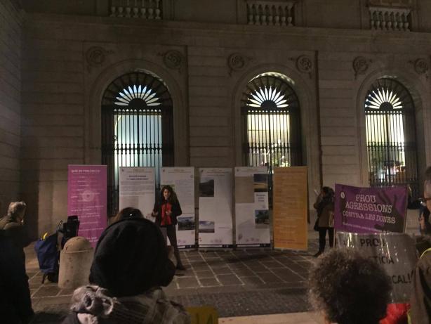 Imatge de la concentració del 19 de novembre