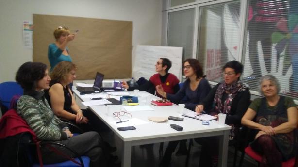 Imatge d'una de les reunions amb entitats