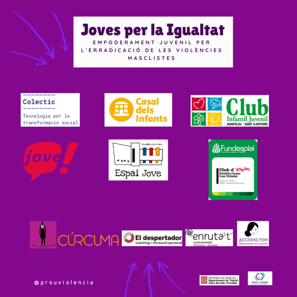 Joves per la Igualtat: empoderament juvenil per l'erradicació de les violències masclistes