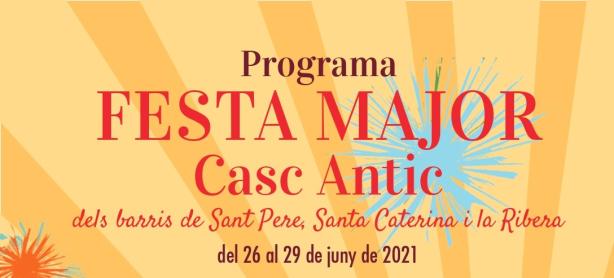 Cartell Festa Major Casc Antic