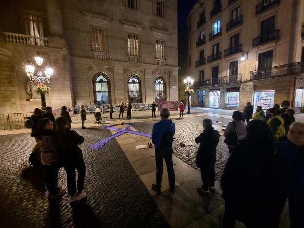 Concentració contra els feminicidis i les violències masclistes