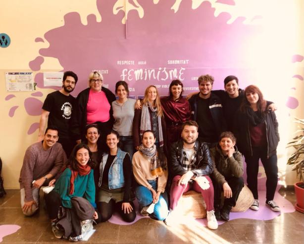 persones representants de les entitats participants als tallers