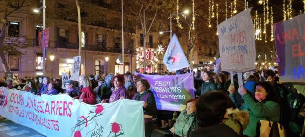 25N: Ocupem els carrers per denunciar les violències masclistes.