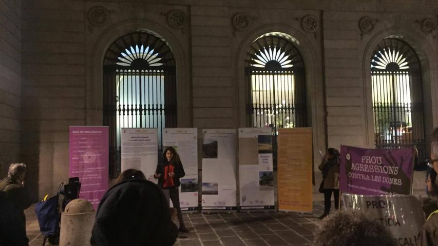 Imatge de la concentració del 19 de novembre