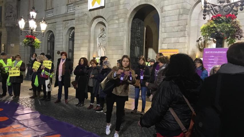 Imatge de la darrera concentració, dilluns 17 de desembre