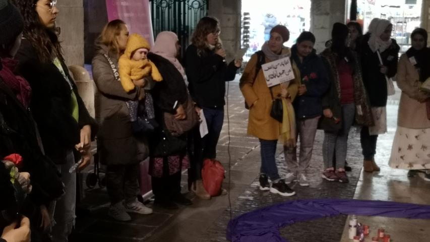 Concentració 18 de setembre de 2019 amb Diàlegs de Dona