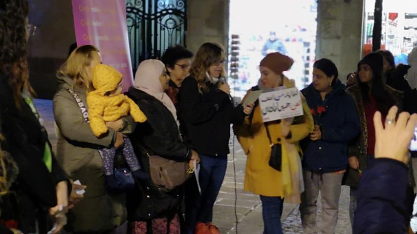 Concentració 18 de setembre de 2019 amb Diàlegs de Dona