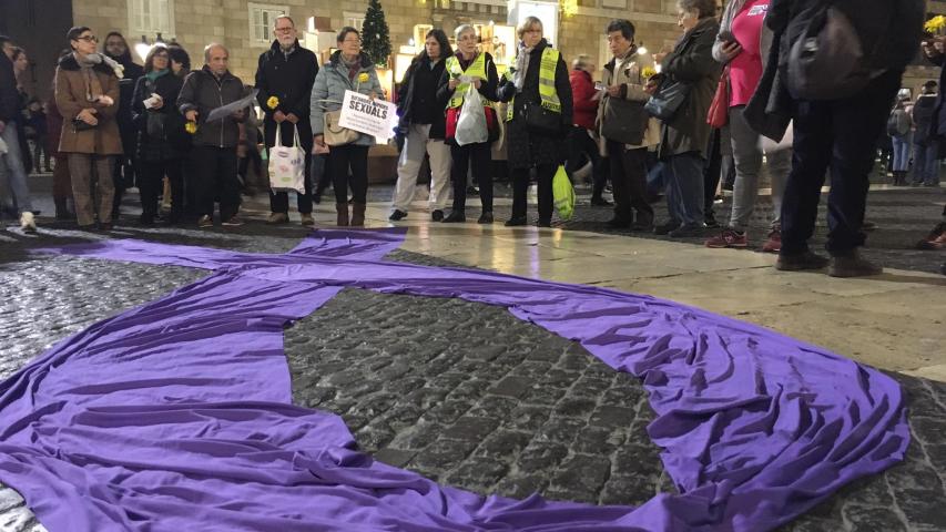 Imatge de la concentració del 16 de desembre de 2019