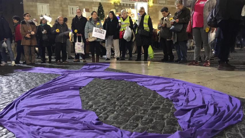 Imatge de la concentració del 16 de desembre de 2019