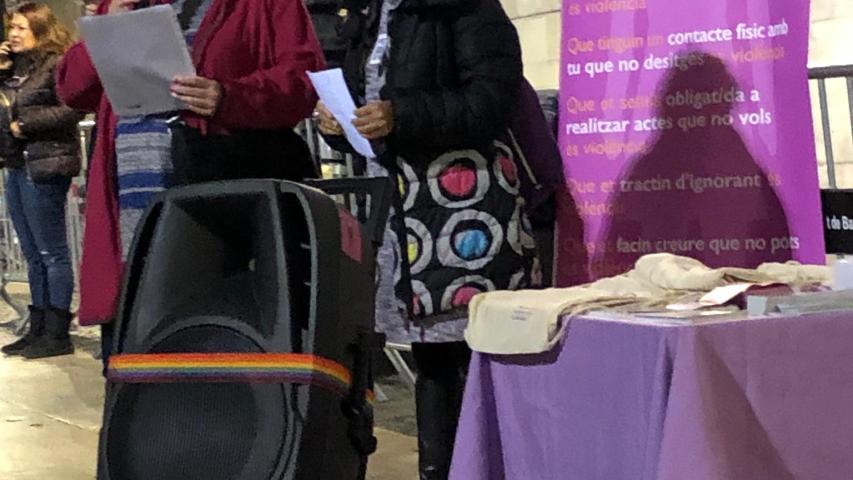 Imatge de la concentració del 16 de desembre de 2019