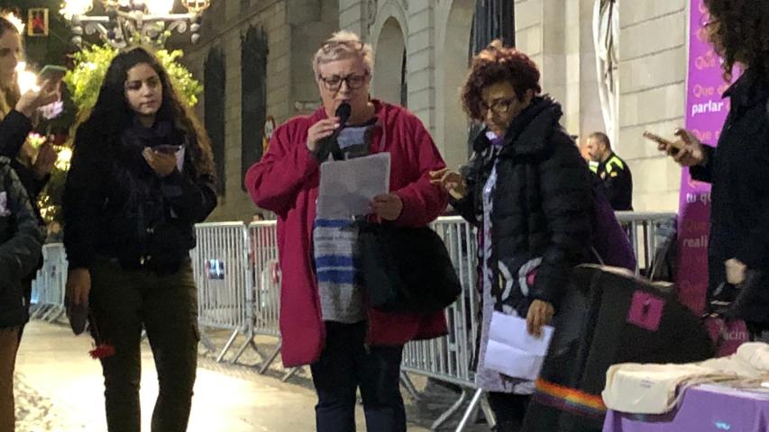 Imatge de la concentració del 16 de desembre de 2019