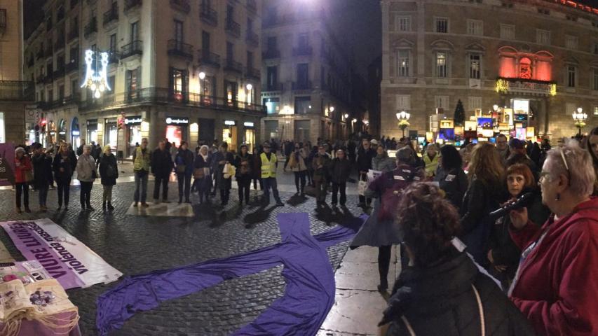 Imatge de la concentració del 16 de desembre de 2019