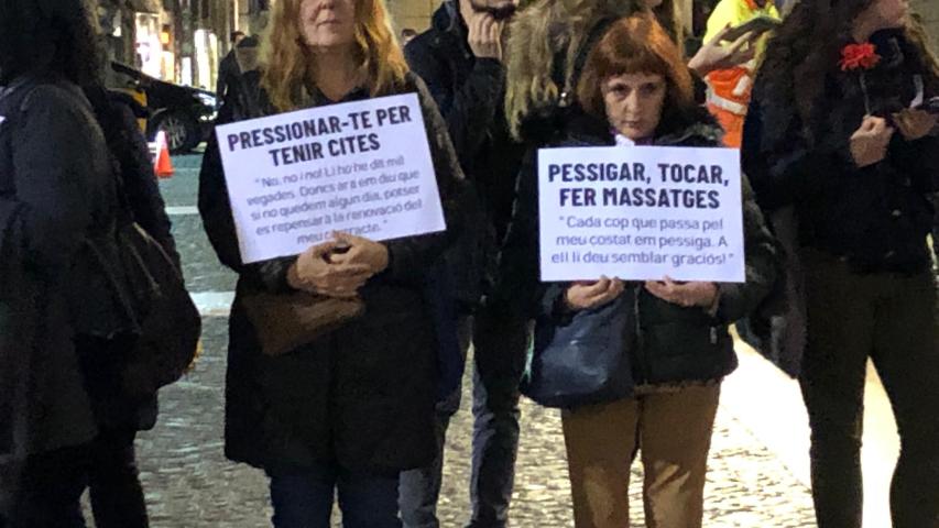 Imatge de la concentració del 16 de desembre de 2019