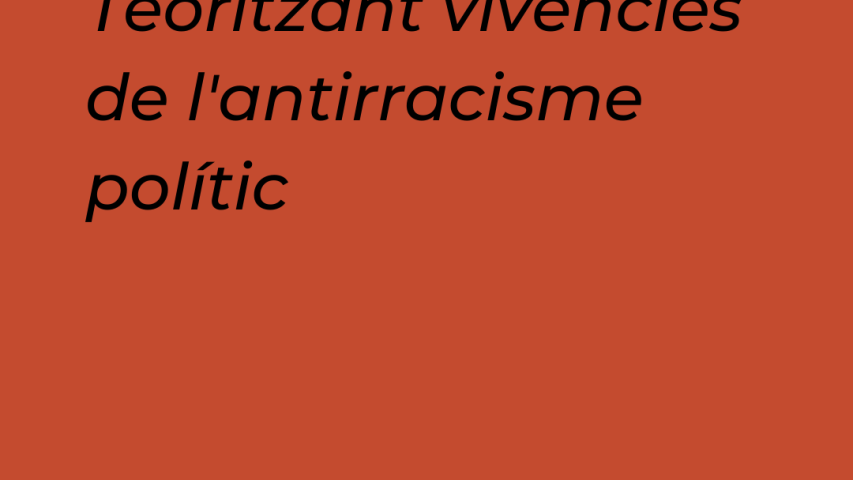 Cartell taula rodna racisme institucional