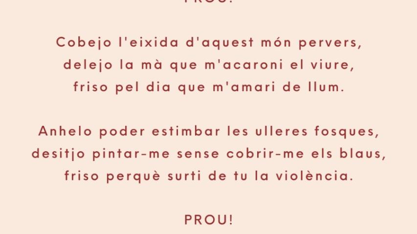Poema Salvador Riera