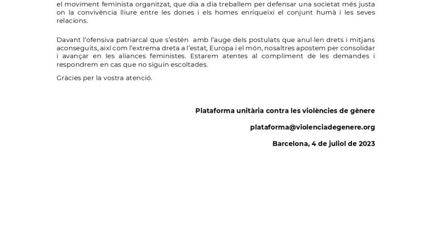 Carta Conversa Feminista