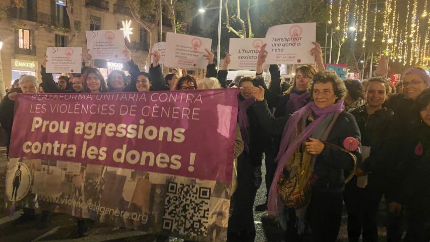 40.000 clams contra les violències masclistes