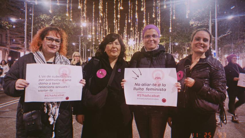 40.000 clams contra les violències masclistes