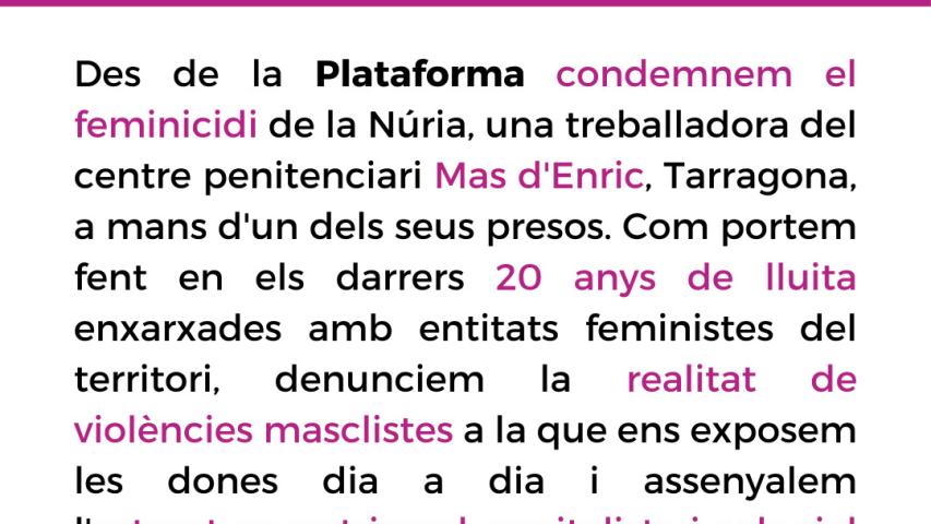 Sobre la situació a les presons catalanes