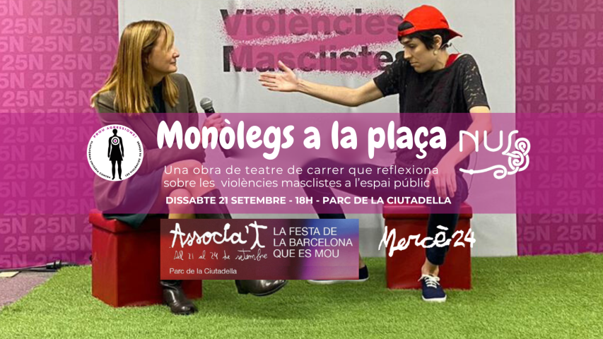 imatge obra de teatre monòlegs a la plaça